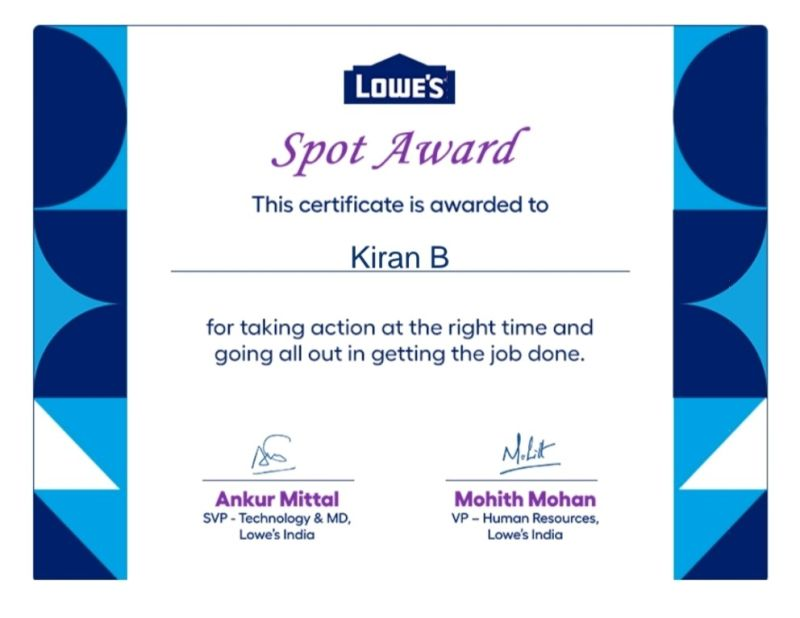 Exceptional Project Delivery Award